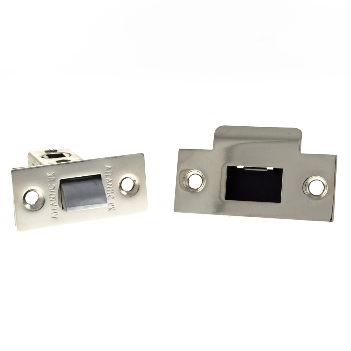Atlantic Bolt Through Tubular Latch - Polished Nickel - 2.5"