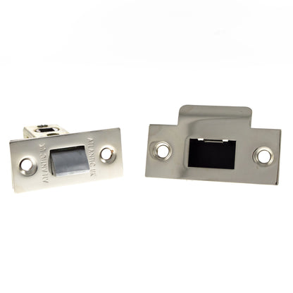 Atlantic Bolt Through Tubular Latch - Polished Nickel - 2.5"