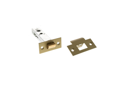 Atlantic Bolt Through Tubular Latch - Satin Brass - 2.5"