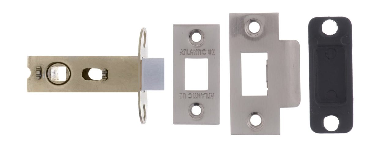 Atlantic Bolt Through Tubular Latch - Satin Nickel - 2.5"