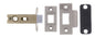 Atlantic Bolt Through Tubular Latch - Satin Nickel - 2.5"