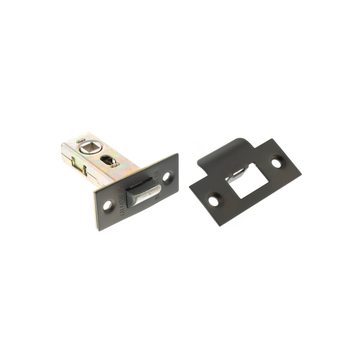 Atlantic Bolt Through Tubular Latch - Urban Dark Bronze - 2.5"