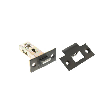 Atlantic Bolt Through Tubular Latch - Urban Dark Bronze - 2.5"