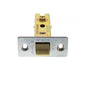 Atlantic Fire-Rated CE Marked Bolt Through Tubular Latch - Polished Chrome - 3"
