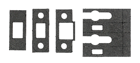 Atlantic Tubular Latch Intumescent Latch Kit FD30 0.8mm by Atlantic Hardware