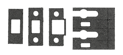 Atlantic Tubular Latch Intumescent Latch Kit FD60 - Default - 1mm