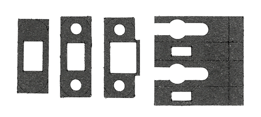 Atlantic Tubular Latch Intumescent Latch Kit FD60 - Default - 1mm