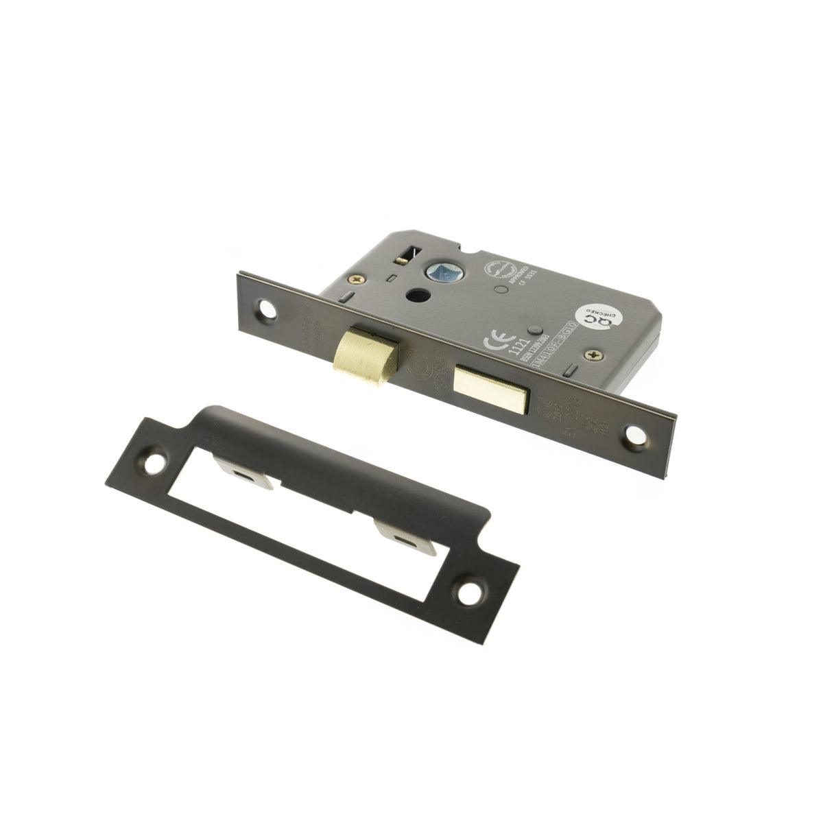 Atlantic Bathroom Lock [CE] 2.5" - Urban Dark Bronze - Default
