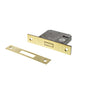 Atlantic 3 Lever Key Deadlock [CE] Keyed Alike 2.5" - Satin Brass