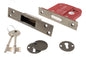 Atlantic 5 Lever Key Deadlock [BS] Keyed Alike 3" - Urban Bronze