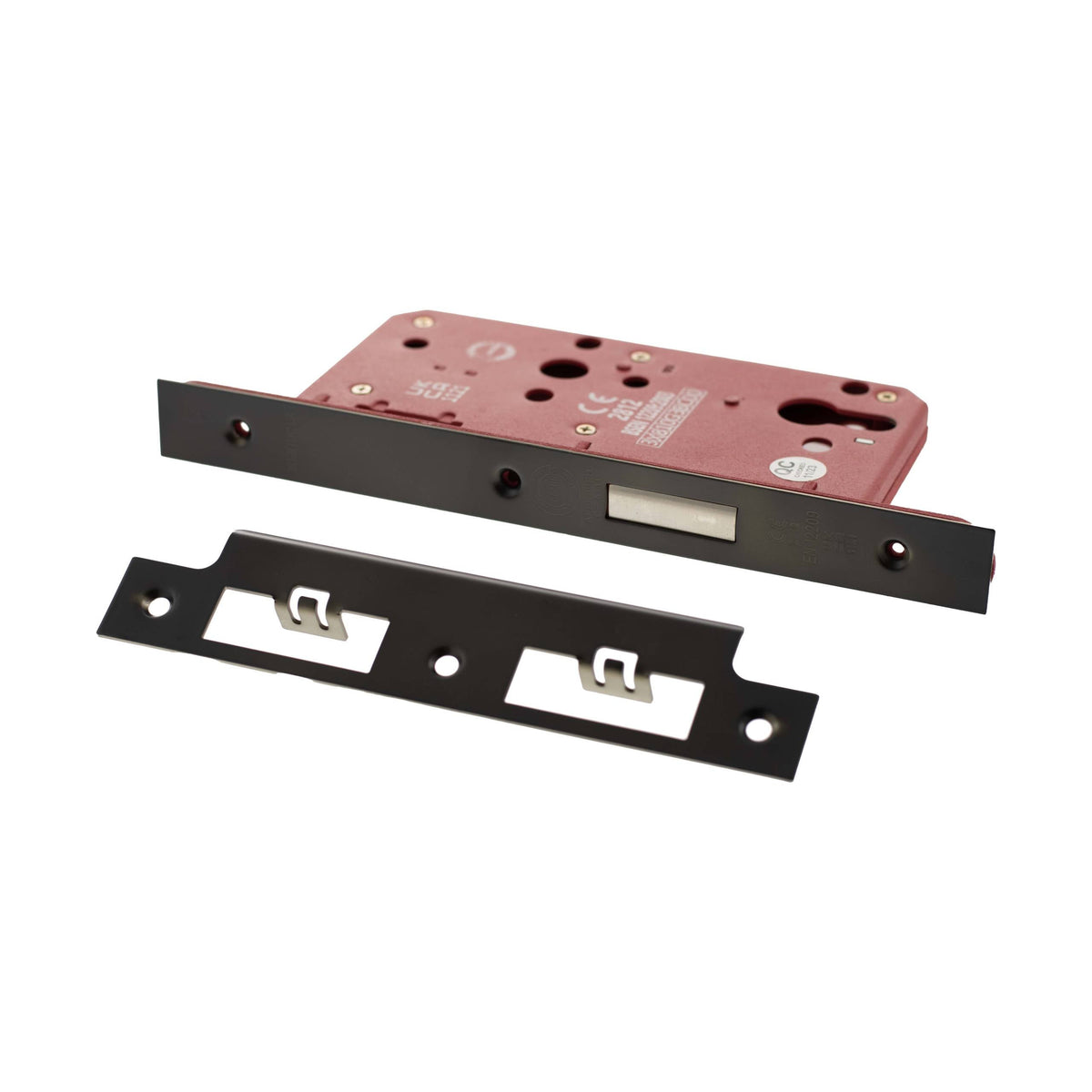 Atlantic DIN Euro Profile Deadlock Double Throw 60mm backset - Urban Dark Bronze - Default