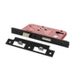 Atlantic DIN Euro Profile Sashlock Double Throw 60mm backset - Matt Black - Default