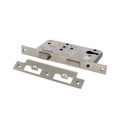 Atlantic DIN Euro Profile Sashlock Double Throw 60mm backset - Polished Stainless Steel - Default