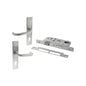 Atlantic DIN Euro Profile Escape Sashlock Double Throw with RTD lever 60mm backset - Satin Stainless Steel - Default