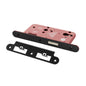 Atlantic DIN Radius Euro Profile Deadlock Double Throw 60mm backset - Matt Black - Default