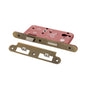 Atlantic DIN Radius Euro Profile Sashlock Double Throw 60mm backset - Matt Antique Brass - Default