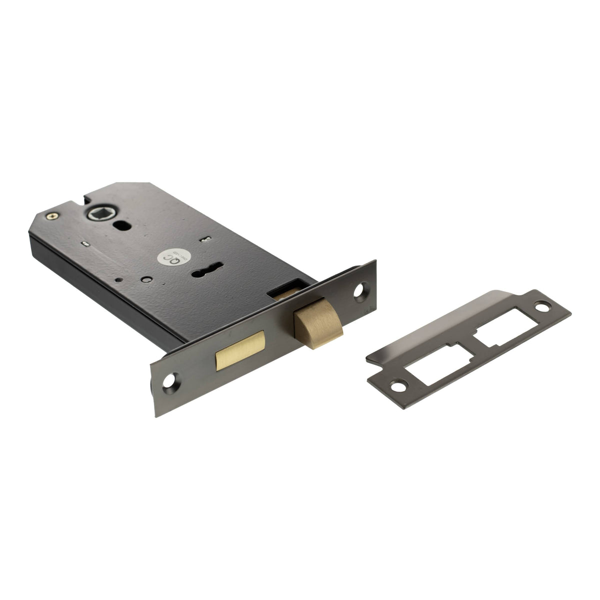 Atlantic Horizontal 3 Lever Sashlock - Matt Gun Metal - 6"