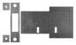 Atlantic Deadlock - 3LK Intumescent Lock Kit FD30 0.8mm by Atlantic Hardware
