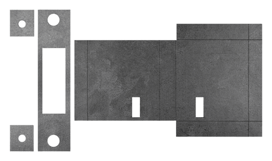 Atlantic Deadlock - 3LK Intumescent Lock Kit FD60 1mm by Atlantic Hardware