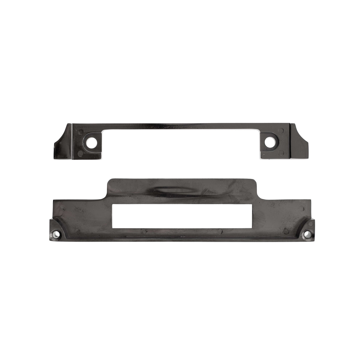 Atlantic Euro Sashlock Rebate Kit for 45mm+ doors - Black Nickel