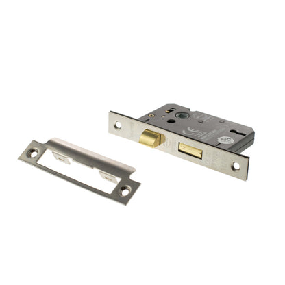 Atlantic 3 Lever Key Sashlock [CE] Keyed Alike - Polished Nickel