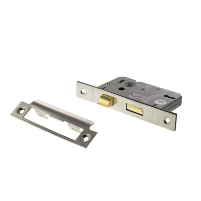 Atlantic 3 Lever Key Sashlock [CE] Keyed Alike - Satin Nickel