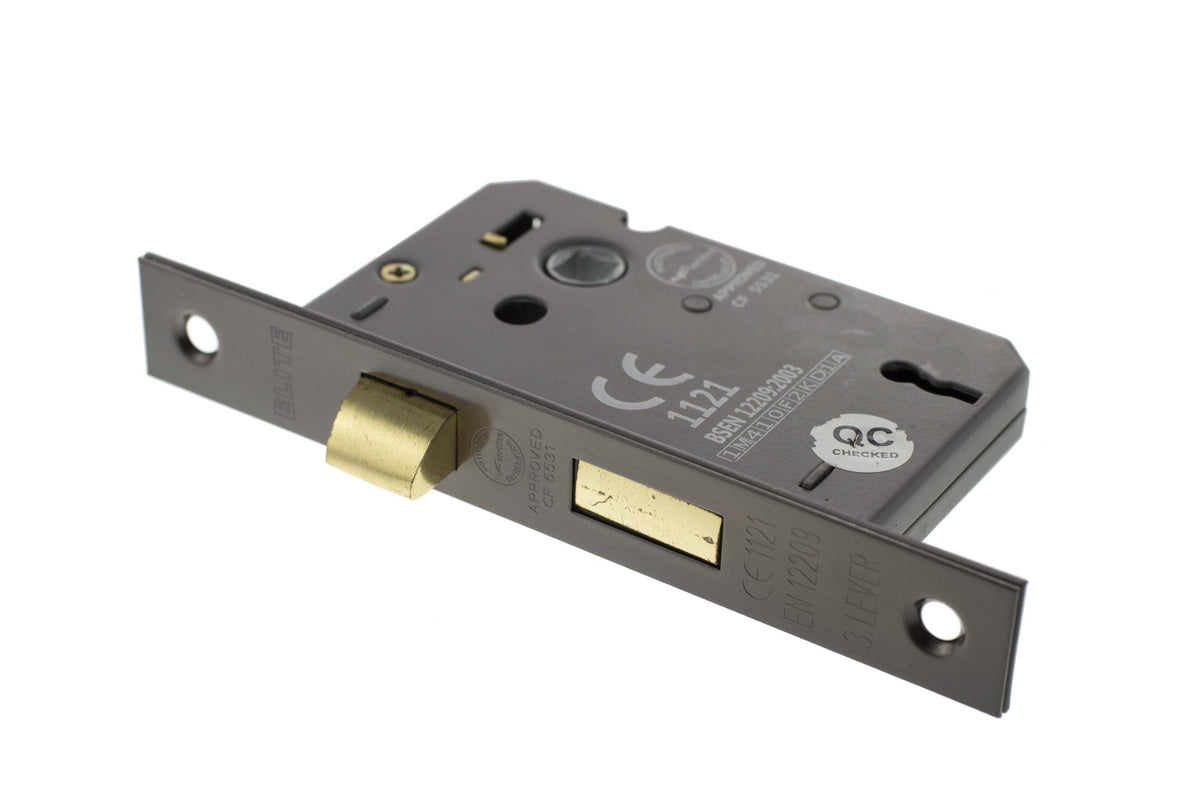 Atlantic 3 Lever Key Sashlock [CE] - Urban Bronze - 3"