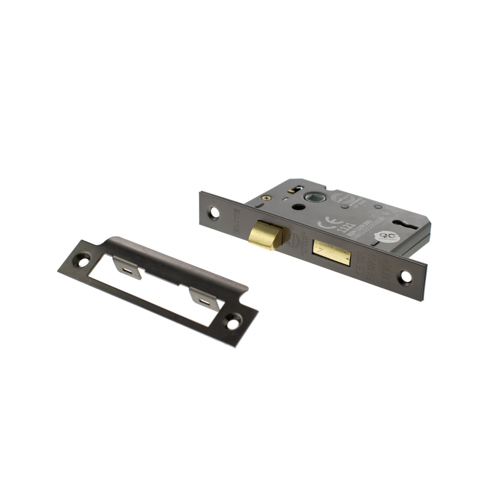 Atlantic 3 Lever Key Sashlock [CE] Keyed Alike 3" - Urban Bronze