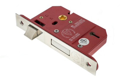 Atlantic 5 Lever Key Sashlock [BS] - Polished Chrome - 3"