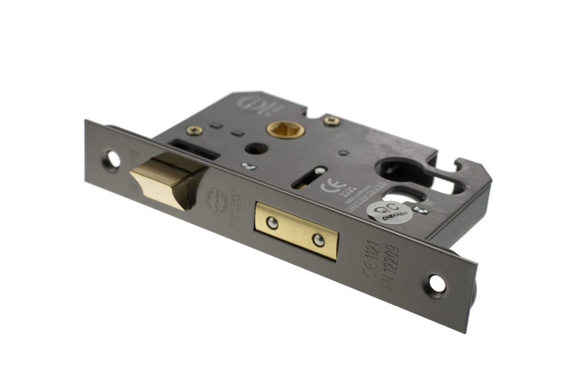 Atlantic Euro Sashlock [CE] - Black Nickel - 2.5"