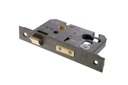 Atlantic Euro Sashlock [CE] - Distressed Silver - 3"
