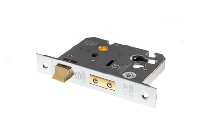 Atlantic Euro Sashlock [CE] - Polished Chrome - 3"