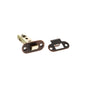 Atlantic Fire-Rated CE Marked Bolt Through Tubular Radius Latch - Antique Copper - 3"