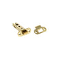 Atlantic Fire-Rated CE Marked Bolt Through Tubular Radius Latch - Polished Brass - 3"