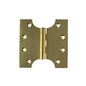 Atlantic (Solid Brass) Parliament Hinges - Polished Brass - 4" x 2" x 4mm