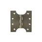 Atlantic (Solid Brass) Parliament Hinges 4" x 2" x 4mm by Atlantic Hardware