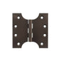 Atlantic (Solid Brass) Parliament Hinges - Urban Dark Bronze - 4" x 2" x 4mm