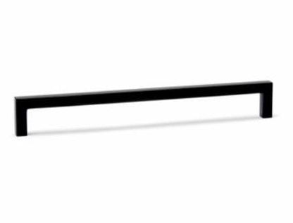 Atlantic Mitred Pull Handle [Bolt Through] - Matt Black - 450mm x 19mm