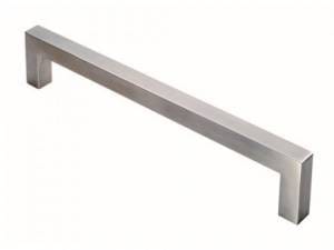 Atlantic Mitred Pull Handle [Bolt Through] - Satin Stainless Steel - 600mm x 19mm