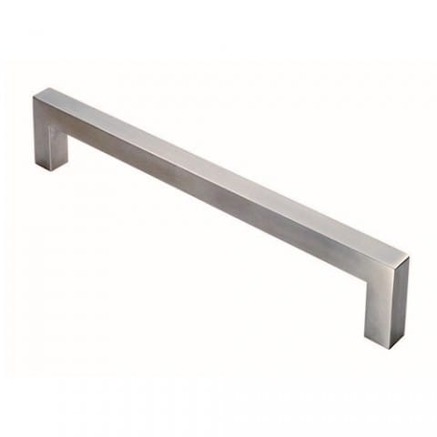 Atlantic Mitred Pull Handle [Bolt Through] - Satin Stainless Steel - 450mm x 19mm