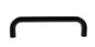 Atlantic D Pull Handle [Bolt Through] - Matt Black - 600mm x 19mm