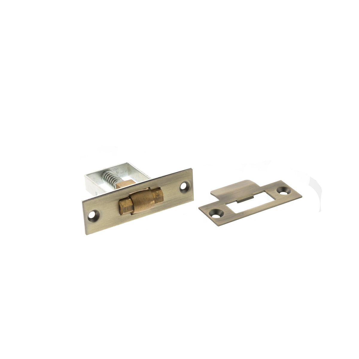 Atlantic Adjustable Architectural Heavy Duty Roller Catch - Matt Antique Brass - Default