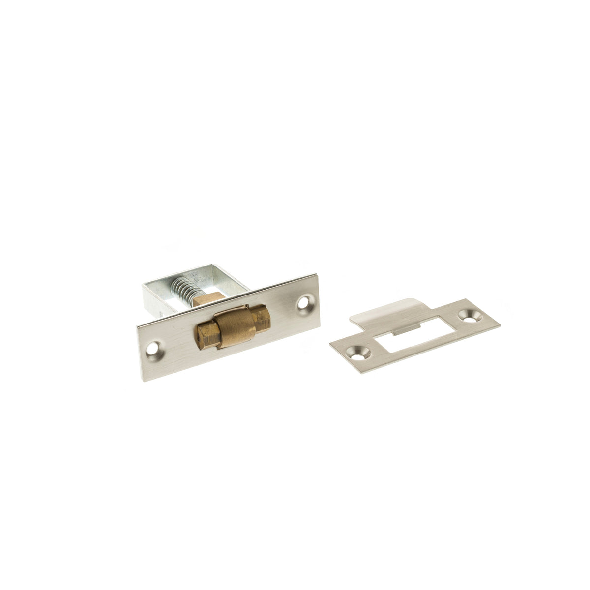Atlantic Adjustable Architectural Heavy Duty Roller Catch - Satin Nickel - Default