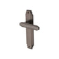 Astoria Door Handle on Plate by M Marcus - Heritage Brass
