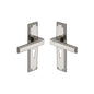 Atlantis Door Handle on Plate by M Marcus - Heritage Brass