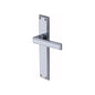 Atlantis Long Door Handle on Plate by M Marcus - Heritage Brass