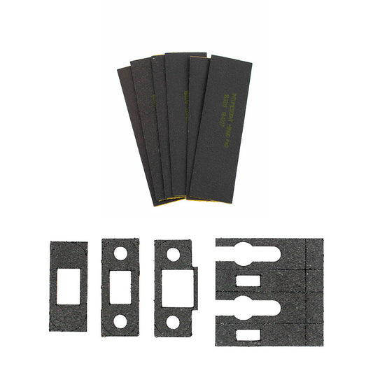 Atlantic Latch & 4" x 3" Hinge Pads Intumescent kit FD60 - Default - Default