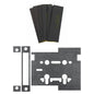 Atlantic Bathroom Lock & 4" x 3" Hinge Pads Intumescent kit FD60 - Default - Default