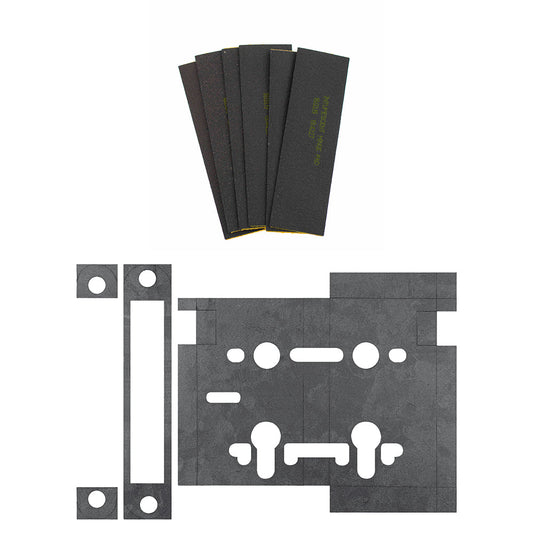Atlantic Sash Lock & 3" x 2" Hinge Pads Intumescent kit FD60 - Default - Default