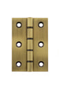 Atlantic Washered Hinges - Antique Brass - 3" x 2" x 2.2mm
